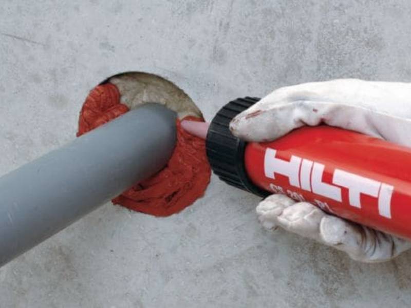 Firestop Corta-Fogo - Furotech Perfurações em concreto